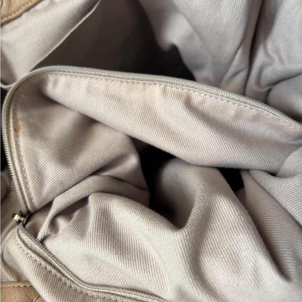 Chanel Taupe Quilted Shoulder Bag - Picture 15 of 15